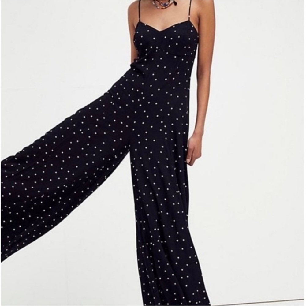 Polka dot jumpsuit